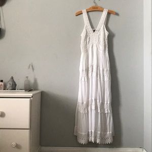 White boho Dress